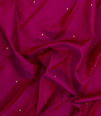 Magenta Handloom Kanchipuram Silk Saree With Buttas-KA15245