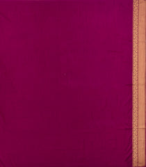 Burgundy Printed Art Dupion Saree With Meena Floral Motifs-BL5869