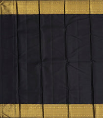 Red Handloom Korvai Kanchipuram Silk Saree With Buttas & Contrast Border-KA12903