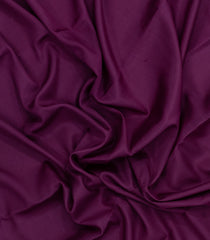 Dark Magenta Woven Mysore Silk Saree With Contrast Border-MS3653