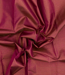 Maroon Handloom Kanchipuram Silk Saree With Zari Checks-KA15298