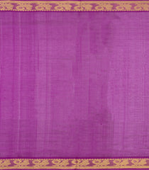 Aquamarine Handloom Silk Cotton Saree With Zari Buttas & Contrast Border-SC4664