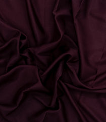 Dark Brown Woven Mysore Silk Saree With Zari Border-MS3690