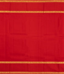 Red Handloom Kanchipuram Silk Saree With Annam Buttas-KA14112