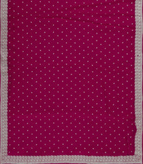 Magenta Woven Synthetic Blended Tissue Saree With Embroidered Motifs-EN2030