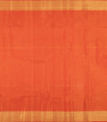 Red Handloom Tissue Kanchipuram Silk Saree With Meena Buttas-KA16833