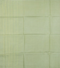 Cardamom Green Woven Tussar Silk Saree With Checks-TU3319