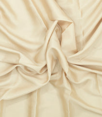 Cream Woven Mysore Silk Saree With Contrast Zari Border-MS3806