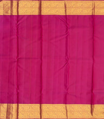 Yellow Handloom Korvai Kanchipuram Silk Saree With Floral Zari Motifs-KA12961