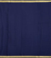 Aquamarine Woven Mysore Silk Saree With Contrast Zari Border-MS3798
