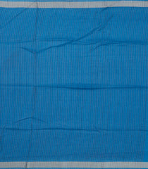 Sky Blue Printed Synthetic Tussar Silk Saree With Zari Stripes & Border -SY0088