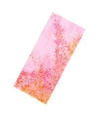 Baby Pink Printed Synthetic Linen Saree With Abstract Motifs-SY0155