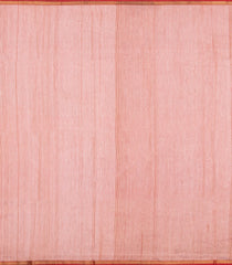 Yellow Handloom Maheswari Silk Cotton Saree With Zari Stripes-SC4850