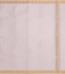 Cream Handloom Pure Silk Dhoti With 8 yards & 4 Yards Angavastram-CD1564