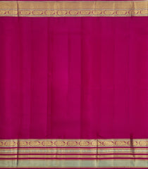 Baby Pink Handloom Korvai Kanchipuram Silk Saree With Zari Checks & Buttas-KA16288