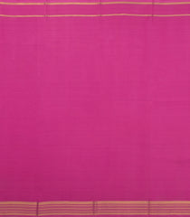 Pink Woven Mysore Silk Saree With Pure Zari Border-MS3252