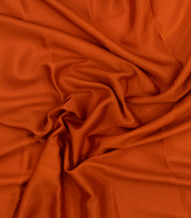 Orange Woven Mysore Silk Saree With Contrast Zari Border-MS3607