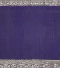 Violet Woven Dupion Silk Saree With Floral Jaal Motifs-DS0566