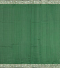 Green Woven Dupion Silk Saree With Floral Buttas-DS0572