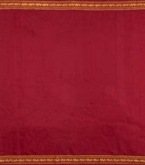 Sandal Handloom Korvai Kanchipuram Silk Saree With Crimson Border-KA15524
