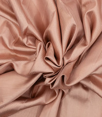 Dusty Peach Handloom Tissue Kanchipuram Silk Saree With Stripes-KA14571
