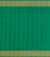 Taupe Handloom Gadwal Silk Saree With Buttas & Contrast Border-GA0438