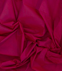 Magenta Woven Chettinad Cotton Saree With Contrast Border-CN1880