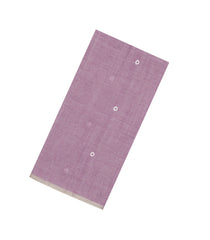 Dusty Pink Handloom Bengal Cotton Saree With Meena Buttas-BG1596