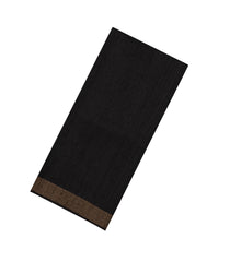 Black Handloom Tussar Silk Saree With Printed Pallu-TU3199