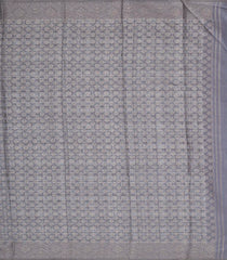 Lilac Woven Art Tussar Saree With Printed Floral Motifs-BL3964