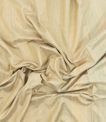 Taupe Woven Tussar Silk Saree With Contrast Rising Border-TU3249