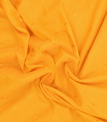Yellow Handloom Gadwal SICO Saree With Cotton Body & Silk Border-GA0293