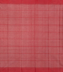 Black Handloom Rasipuram Cotton Saree With Checks-RA2586