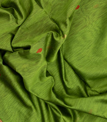 Light Green Handloom Maheswari Silk Cotton Saree With Buttas-SC4129