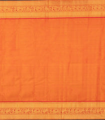 BubbleGum Pink Handloom Kanchipuram Silk Saree With Meena Floral Motifs-KA14522