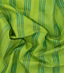 Light Green Handloom Soft Silk Saree With Abstract Stripes-SO4633