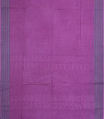 Pink Woven Tussar Silk Saree With Stripes-TU3314