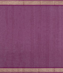 Magenta Handloom Kanchi Cotton Saree With Buttas-KC1811