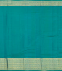 Aquamarine Woven Pure Silk Saree With Floral Buttas-KA15537
