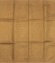 Gold Woven Tussar Tissue Silk Saree With Checks-TU3450