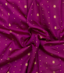 Magenta Woven Pure Silk Saree With Zari Buttas-EC2581