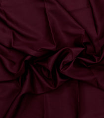 Dark Brown Woven Mysore Silk Saree With Contrast Border-MS3666