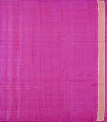 Pink Woven Tussar Silk Saree With Floral Buttas-TU3420