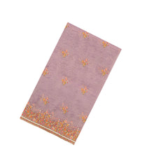 Lavender Woven Blended Tissue Saree With Embroidered Meena Floral Motifs-BL4865