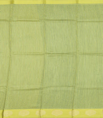 Aquamarine Pure Tussar Silk Saree With Printed Floral Motifs-TU3718