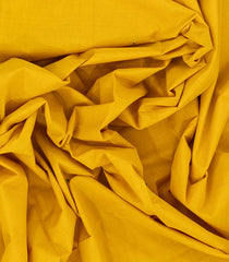 Mustard Woven Kadapa Cotton Saree With Buttas & Contrast Border-KN0662