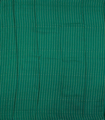 Green Woven Mysore Silk Saree With Chevron Stripes-MS3516