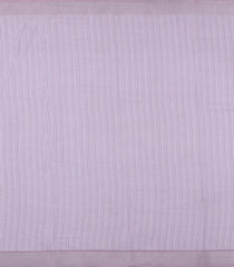 Lavender Printed Synthetic Linen Saree With Floral Motifs-SY0183