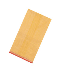 Sandal Handloom Maheswari Silk Cotton Saree With Zari Stripes-SC4897