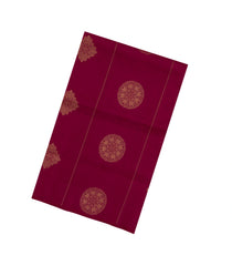 Pink Handloom Soft Silk Saree With Floral Motifs-SO4409